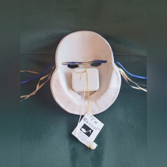 🎭 Musical Clay Wall Mask by Clay Art, San Francisco 🎶 - Picture 3 of 3